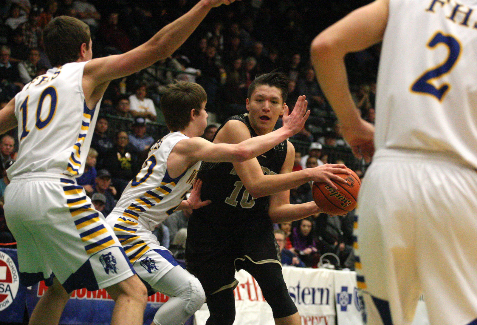 State C Boys - Heart Butte vs Fairview 5